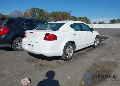 2012 Dodge Avenger Sxt z USA, uszkodzony, nr VIN 1C3CDZCB5CN142231